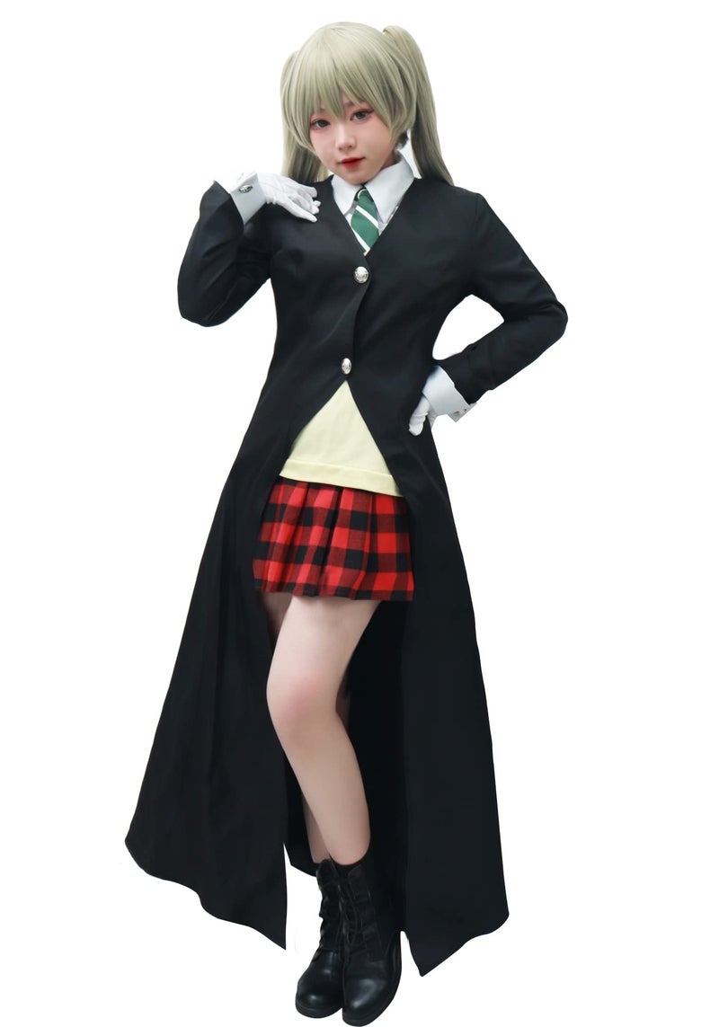 DAZCOS US Size Women's Anime Cosplay Costume Outfit with Gloves Christmas Costume (Women L) - Image 4